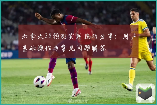 加拿大28预测实用技巧分享：用户基础操作与常见问题解答