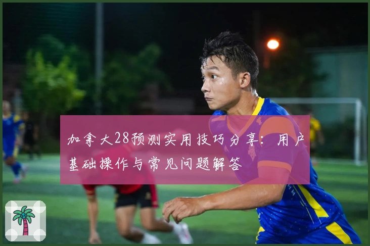 加拿大28预测实用技巧分享：用户基础操作与常见问题解答